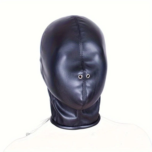 Bondage BDSM Restraints Role Play Hands Wrists Arm Leg Binder Hood Mask Faux Leather Tight Single Glove Adult Costumes Sex Toys
