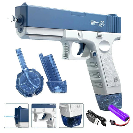 Automatically Water Gun High Pressure Electric Water Gun Toys for Kids Summer Outdoor Pool Fight Games Children Water Toys Gift