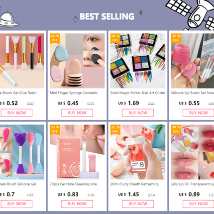 1pcs Big Double-headed seal eyeliner Waterproof and quick-drying black liquid eyeliner small lash glue pen Eye makeup cosmetic