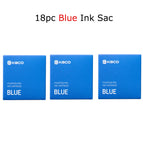 18pcs Blue Ink Sac / EF