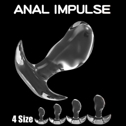 Soft Wearable Anal Plug Sex Toys Large Butt Plug Prostate Massage G-Spot Stimulation Anal Dilator For Women Men Adult 18+