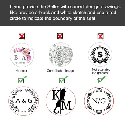 Customized Embossed Stamp Personalized Custom Book Embosser Seal Wedding Invitation Logo Customization Embossing Paper Stamps