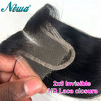 2x6 HD Closure Only / Body Wave / VIRGIN HAIR|20inches