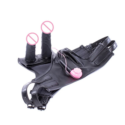 Strap On Realistic Dildo Pants Adult Sex Toys For Women Lesbian Pu Leather Harness Underpants Strap On Dildo With Dildo Strapon