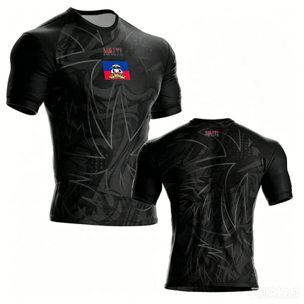 2026 New Haiti Football T-Shirt, Sports Casual Haitian Jersey, Flag Printed Short Sleeve for Men & Women, Ideal Gift