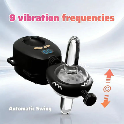 Sex Toys for Men Automatic Swing Male Masturbator with Wearable Belt Thrusting Masturbator Cup Remote Control Adult Supplies