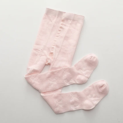 1/3pcs Thin Newborn Baby Tights For Girls Summer Mesh Thin Infant Toddler Pantyhose Soft Casual Girl White Pink Gray Leggings