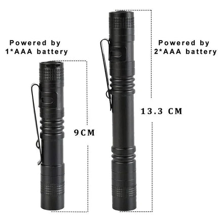 Small Mini LED Flashlight Handheld Pen Light Flashlight Tactical Pocket Torch PenLight with Clip Led Pen Flashlight