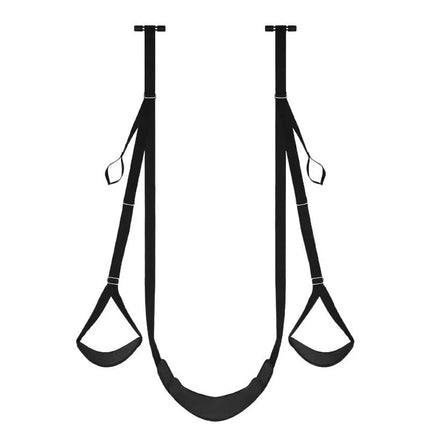 Over The Door Sex Swing Adjustable Shoulder Straps with Seat Hanging BDSM Bedroom Swing Split Leg Straps Sex Toys for Couples