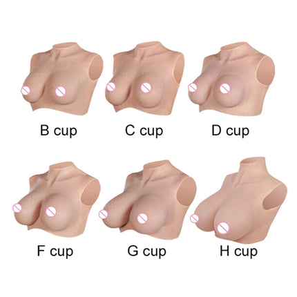 Silicone Breast Forms Realistic Fake chest Tits U-CHARMMORE  Enhancer Crossdresser Drag Queen Shemale Transgender Crossdressing