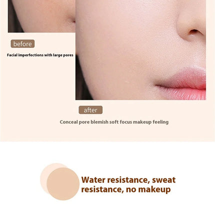 Waterproof Full Coverage Concealer for Tattoos, Scars - Natural Finish Foundation for All Skin Tones & Types Dark Circle Acne