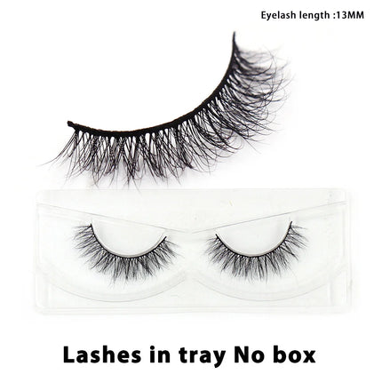 LEHUAMAO  3D Mink Lashes Wholesale Mink False Eyelashes Bulk 10/30/50 Pairs Soft Fluffy Natural Mink Lashes Makeup Mink Eyelashe