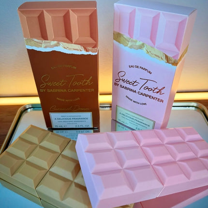 Sabrina Carpenter Sweet Tooth Me Espresso Perfume Cherry Baby Caramel Dream Floral Fruity Scent Chocolate Exterior Design Parfum