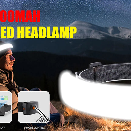 High Power LED Handheld EDC Flashlight Rechargeable Pocket Portable RGB Torch with Magnet Outdoor Camping Fishing Clip Light