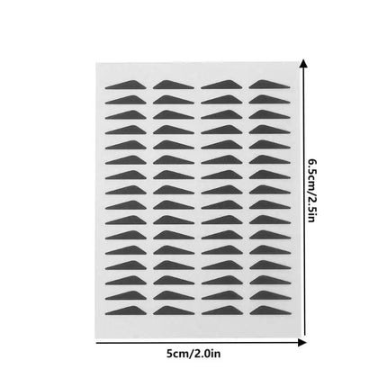 【F】Water Resistant Eyeliner Stamp Stickers One-stick Molding Easy To Use Water Resistant Sweat Resistant Sweat Resistant