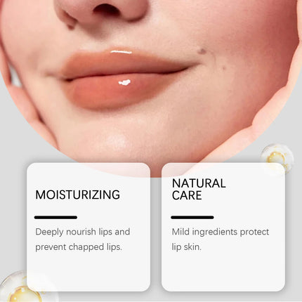 Pink Moisturizing Honey Lipstick Deep Moisturizing Restore Lip Elasticity Prevent Chapped Lips Hydrating Dryness Care Lip Balm