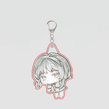 RE9 RE Game Leon Claire Acrylic Keychain Zombie Survival Horror Game Fans Gift Backpack Pendant Anime Cosplay Accessories