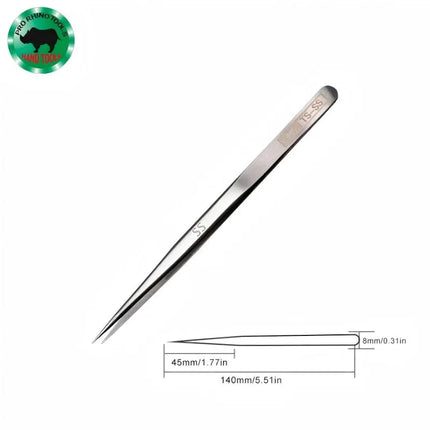 Japan RHINO Tweezers (TS-00/2A/3C/7A/SA/SS) - Precision, for Watch/Phone/Electronics/Jewelry Repair, Hand Tool