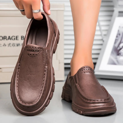 Men Women Chef Shoes Casual Loafers Waterproof Oil-proof Kitchen Work Cook Shoes Non-slip Hotel Restaurant Footwear Walking Shoe