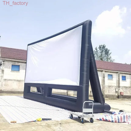 Outdoor Inflatable Movie Screen Party Time Large Profesional Drive In Cinema Projector Screens for Outdoor Beach