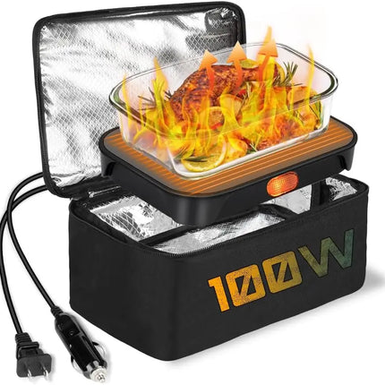 2026 New Portable Oven 100W Food Heater, Adult Electric Lunch Box Food Heater