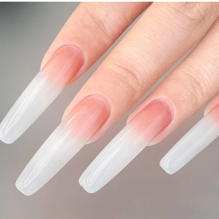AWStorG 7.5ml Milky Jelly White Gel Nail Polish Translucent Semi Permanent Soak Off UV LED Gel Varnish Manicure Nail Art