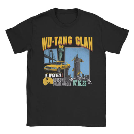 Fashion Hip Pop T Shirts The Final Chamber Wu Clan T-tangs Forever Tour 2025 T-Shirts Punk Casual Sports Clothes Unisex