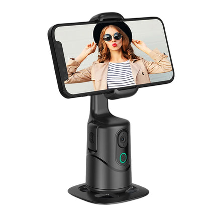 Auto Tracking Phone Holder Gesture Control Face Tracking Phone Tripod Holder Built-In Fill Light for  Live Video Recording