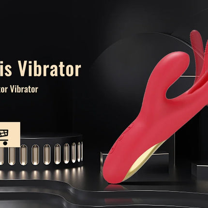 Vagina Clit Rabbit Vibrator for Women G-Spot Vibrator Clitoris Stimulator Female Masturbation Adult Goods Sex Toy for Women