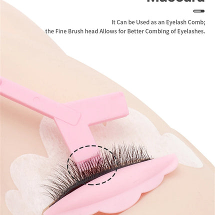 10/30/50PCS  Y Shape Eyelash Makeup Brushes Eyelash Extension Supplies Lash Accessories Reuseable Plastic Eyelash Perming Brush