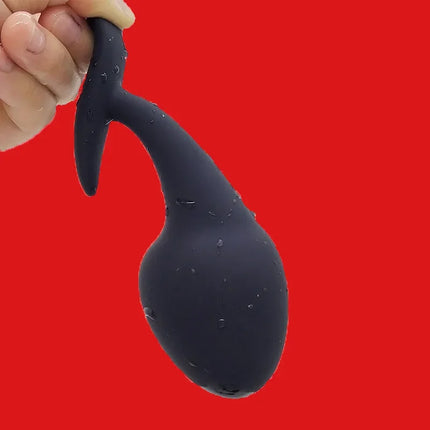Silicone Anal Dilator But Butt Plug,Tadpole Shaped Buttplug Butplug Analplug,Anus Ass Beads Anchor Sex Toys,Prostate Massage