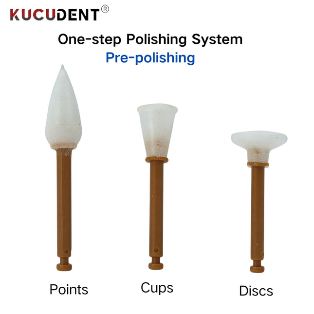 Dental Finishing System Resin Polisher for Restorative Low Speed Dental Polisher Dentistry Cavity Margin Enamel Surface Care