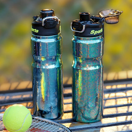 Titanium Water Bottle Thermos Outdoor Cycling Titan Canteen Drink jug Lightweight Kettle Flasks Bucket 650ML Thermal Cup Termos