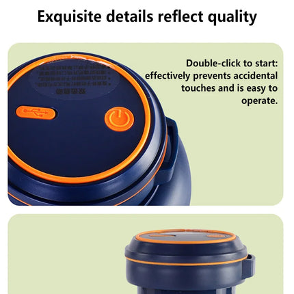 1300ml New Wireless Portable Fruit Juicer Charging Small Complementary Food Crushed Ice Household Multifunctional Juicer 2026