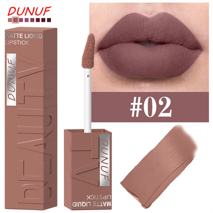 Lip Gloss Lipstick Easy To Color Waterproof Easy-color Sweat-proof Non-stick To Cups, Y2K Fancy Fashion Suitable For Christmas