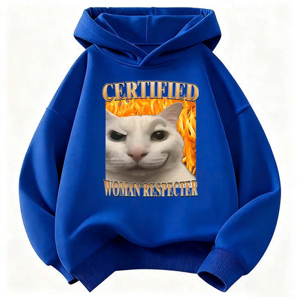 Fashion Hoodie Y2k Kids Cat Children's Sweatshirt Cute Harajuku Hoody for Boys Girls Autumn Winter Casual Hoodies