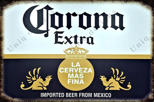 Corona Beer Sign Vintage Metal Tin Signs Bar Wall decor Alcohol Funny for Be