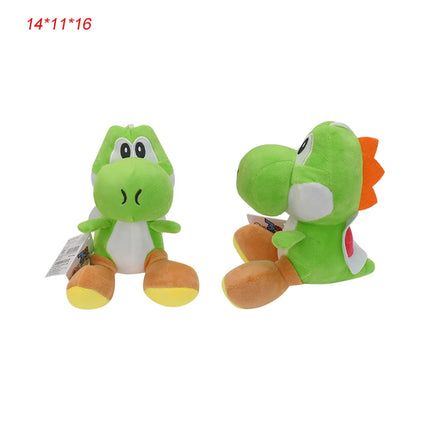 Anime Mario Yoshi Plush Toy Kawaii Princess Daisy Peach  Piranha Plant Mushroom Bowser Flower Boo Stuffed Peluche Dolls