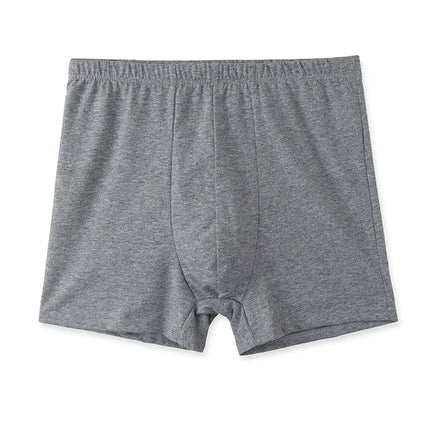 4PCS 100% Cotton Men's Boxer Pantie Lot Underpant Loose Large Short Cotton Plus Size Underwear For Mens Boxer Male 8XL 9XL 10XL