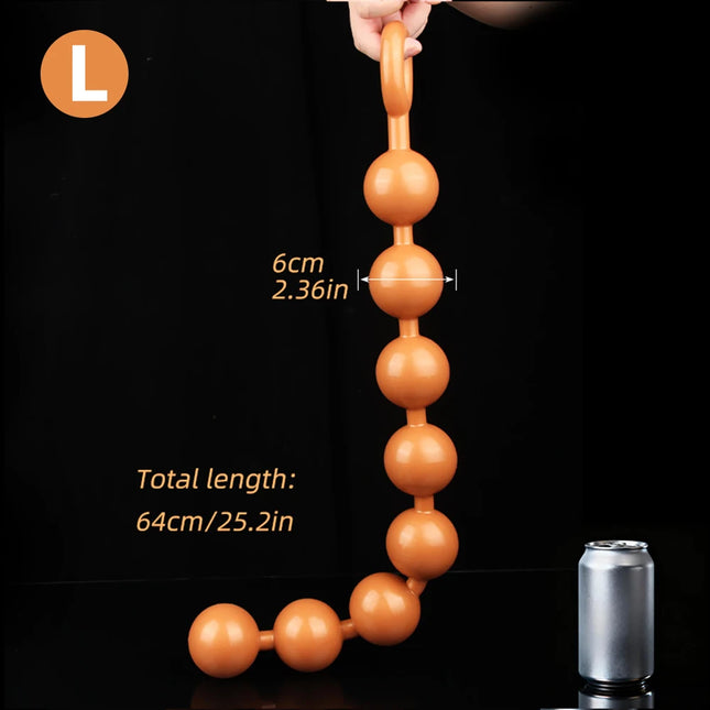 But Plug Silicone Anal Beads Big Anal Plug Tail Anal Big Ball Sextoy Sex Toys Huge Butt Plug Adult Toys Ass Plug
