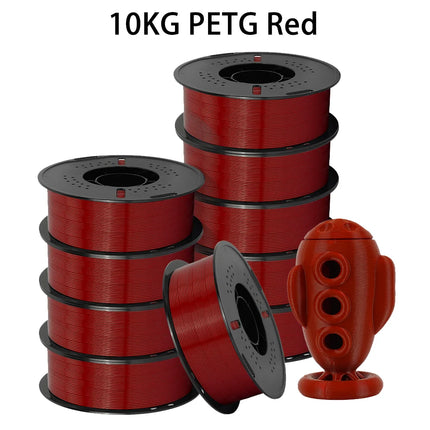 10KG PLA PETG TPU Filament 1.75mm Dimensional Accuracy+/-0.03mm No Bubble High Quality Multicolor 3D Printer Filament