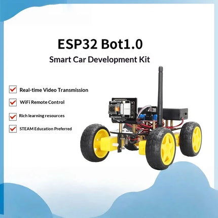 ESP32 AI Robot Smart Coding Programmable Educational Kit DIY STEM Toy for Adult with Open Source Software Robot Building Kit