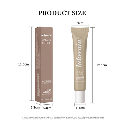 Lip Balm Butter Moisturizing Nourishing Reduce Lip Lines Lip Oil Gloss Hydrates Soothes Dry Lips Skincare Makeup Product