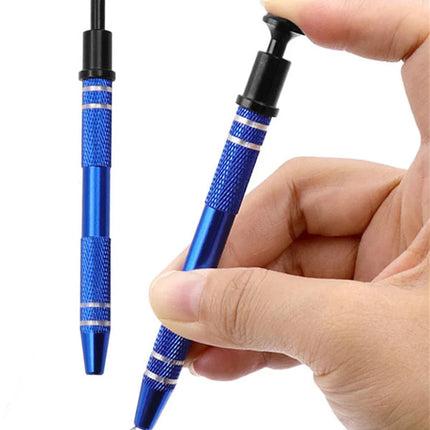 4 Claws Tweezers IC Extractor Electronic Component Spring Picking Pen Chip Screws Grab Mobile Phone Motherboard Repair Hand Tool