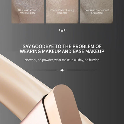 Moisturizing Foundation Stick Lasting Facial Concealer Cream Stick Full Coverage Waterproof Face Base Makeup Flawless Cosmetics