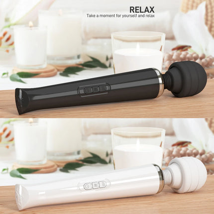 Powerful Magic Wand Vibrator for Women, Large AV Body Massager, G-Spot Clitoris Stimulator, USB Charging Adult Sex Toys for Women