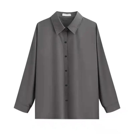 Men Women Gothic Shirt Suit Korean Loose Long-sleeved Blouse Functional Workwear Suit Vest Two-piece Set 2023 Spring Autumn Top