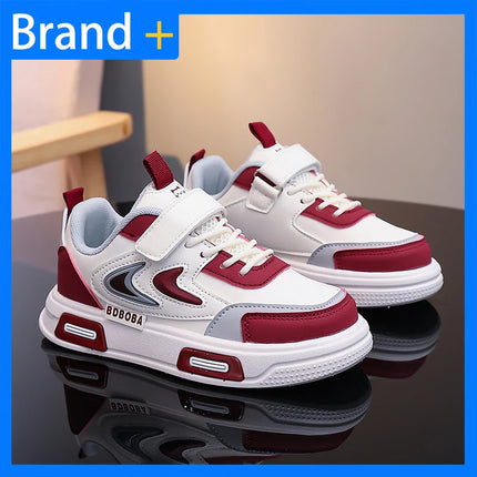 Children Casual Sneakers Fashion Comfortable Leather Outdoor Walking Board Shoes School Jogging Casual Shoes for Kids
