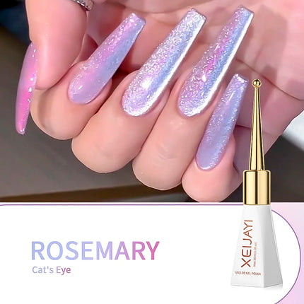 10ml Flamingo Red Magnetic Cat eye Gel Gemstone Glitter Cat Eye Gel Polish Semi-permanent UV LED Cateye Nail Varnish Manicure#GY