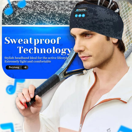 Bluetooth Earphones Sports Sleeping Headband Elastic Wireless Headphones Music Eye Mask Wireless Bluetooth Headset Headband